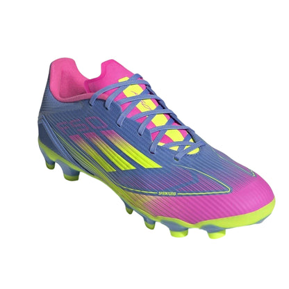 Blue - Lifestyle - Adidas Mens F50 League Striped Football Boots