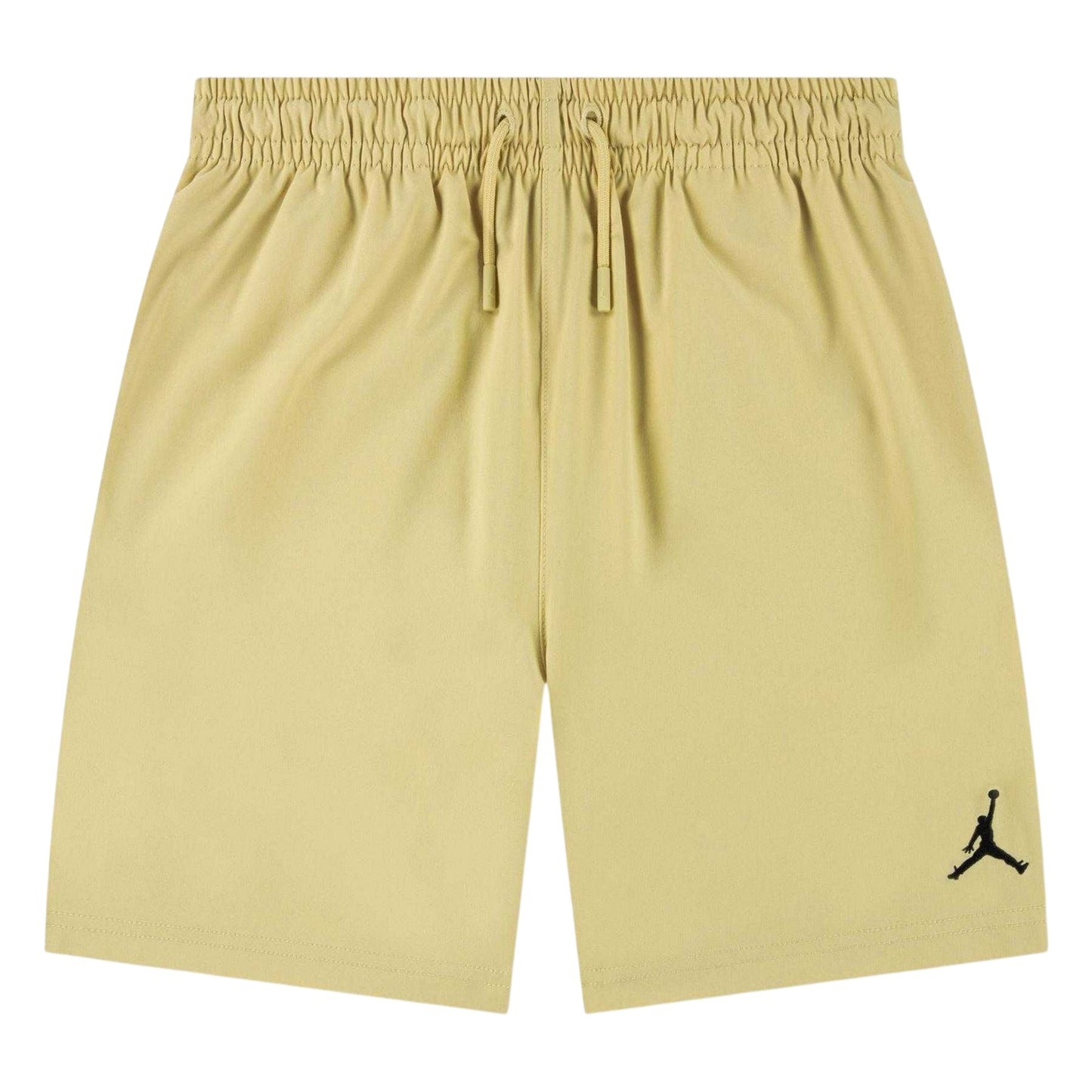 Lemon Yellow - Front - Nike Boys Air Jordan Jumpman Track Shorts