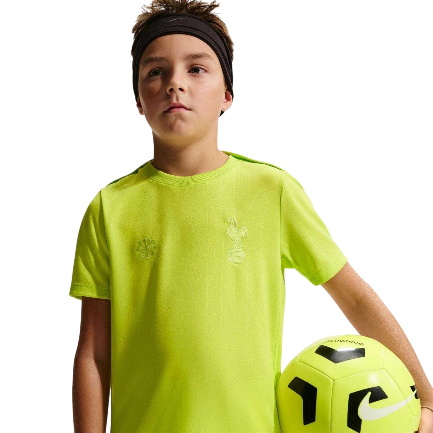 Cyber Yellow - Side - Nike Childrens-Kids Academy Pro Tottenham Hotspur FC T-Shirt