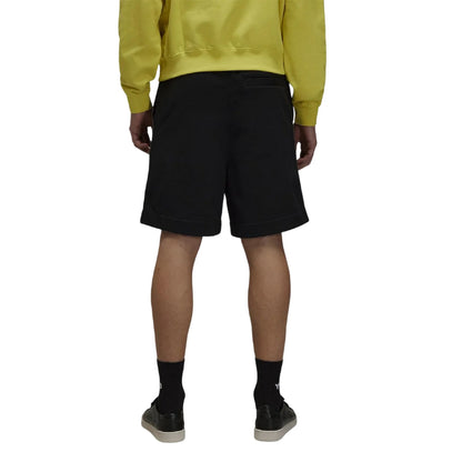Black - Back - Y-3 Mens French Terry Tailored Shorts