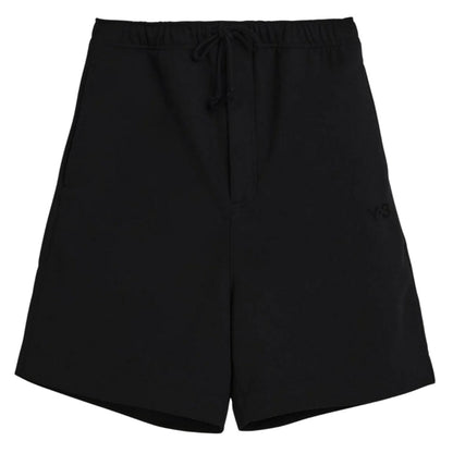 Black - Front - Y-3 Mens French Terry Tailored Shorts