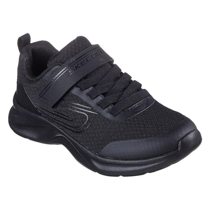 Black - Lifestyle - Skechers Childrens-Kids Dynamatic Swift Tread Slip-on Trainers