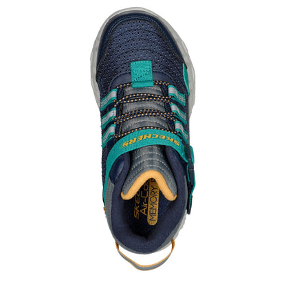 Navy-Multicoloured - Side - Skechers Childrens-Kids Adventurer Trainers