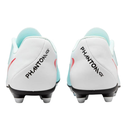 Mint-Red - Back - Nike Mens Phantom Gx II Club Firm Ground Football Boots