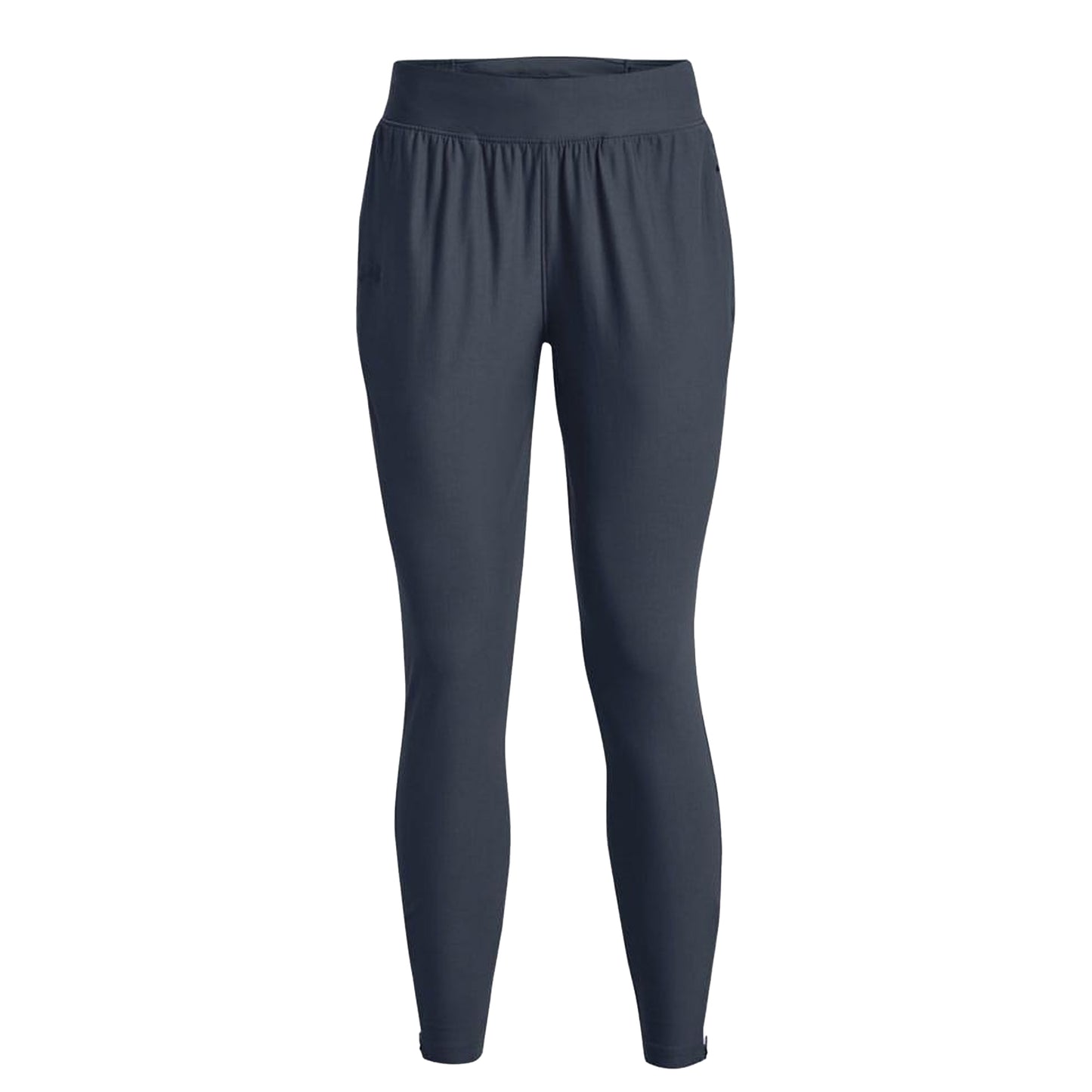 Grey - Front - Under Armour Womens-Ladies Qualifier Elite Jogging Bottoms