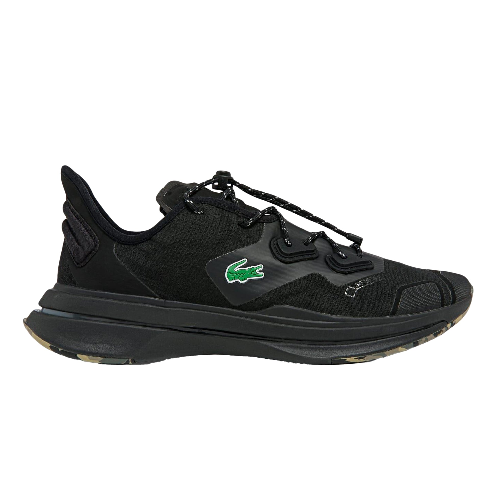 Black - Back - Lacoste Mens Run Spin Ultra Trainers