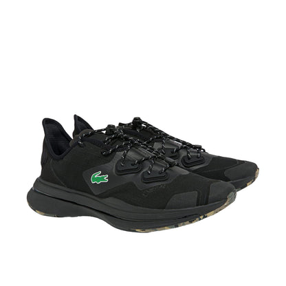 Black - Front - Lacoste Mens Run Spin Ultra Trainers