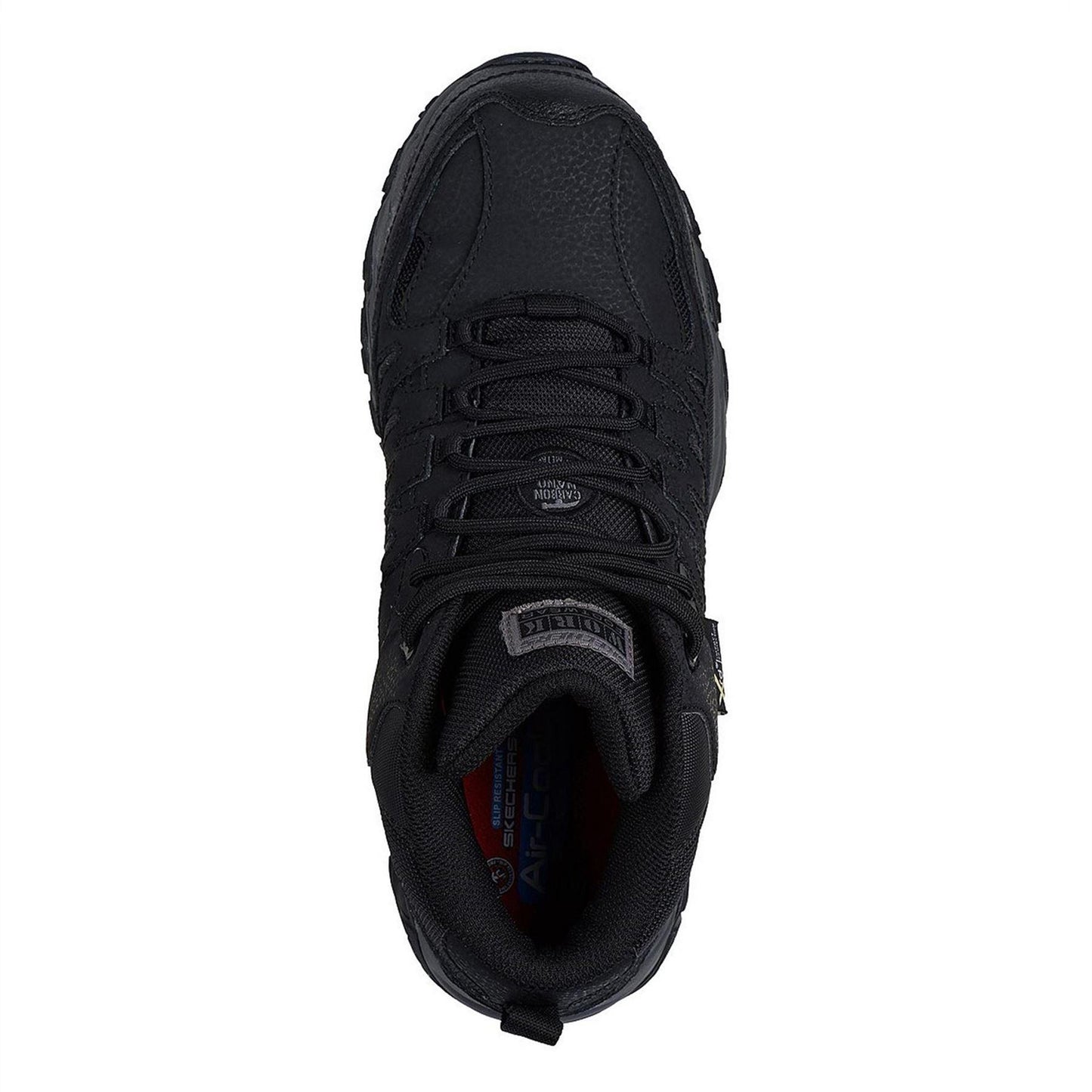 Black - Side - Skechers Mens Holdredge Waterproof Hiking Boots