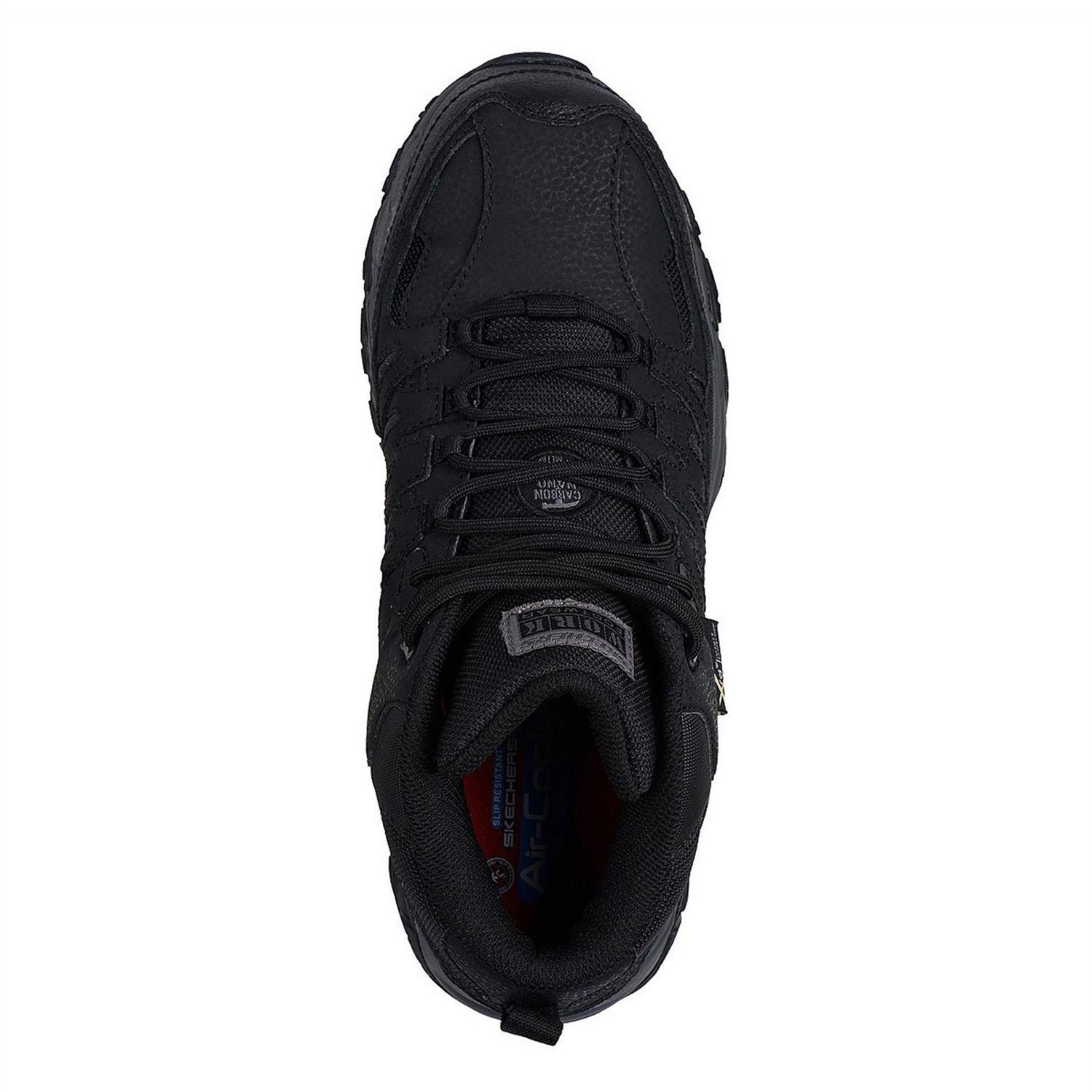 Black - Side - Skechers Mens Holdredge Waterproof Hiking Boots