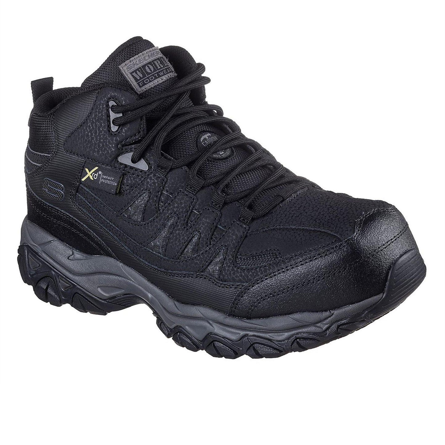 Black - Lifestyle - Skechers Mens Holdredge Waterproof Hiking Boots