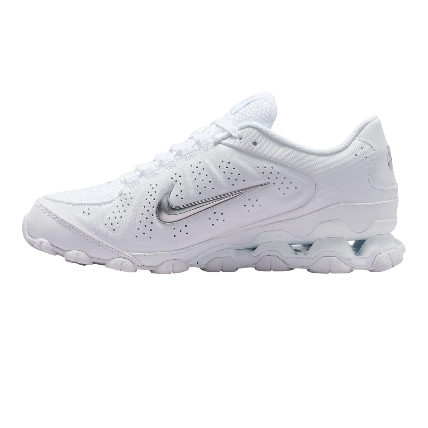 White - Side - Nike Mens Reax Swoosh Trainers