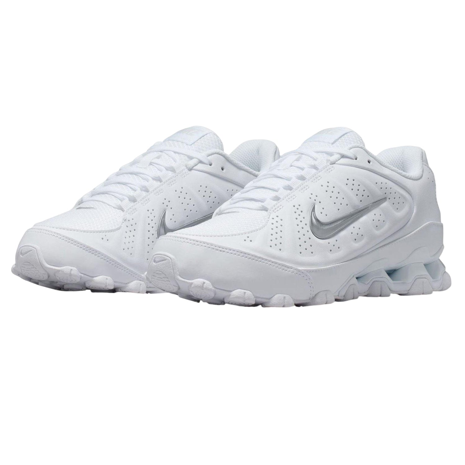White - Lifestyle - Nike Mens Reax Swoosh Trainers