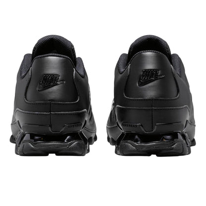 Triple Black - Back - Nike Mens Reax Swoosh Trainers