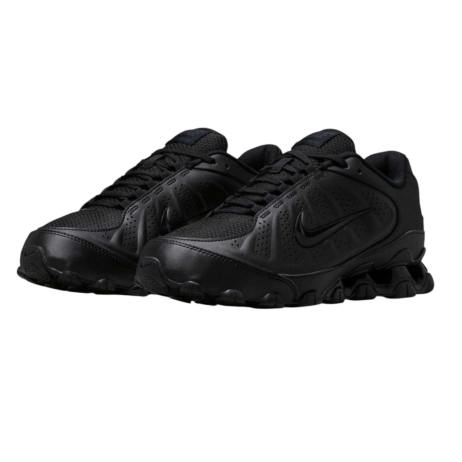 Triple Black - Lifestyle - Nike Mens Reax Swoosh Trainers