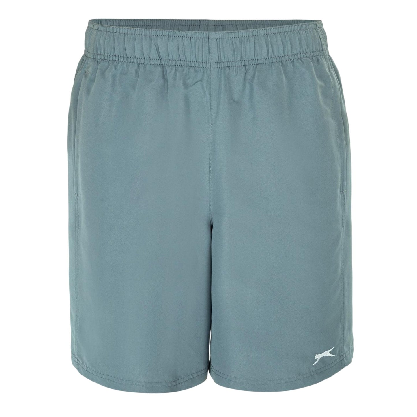 Slate Blue - Front - Slazenger Mens Logo Shorts