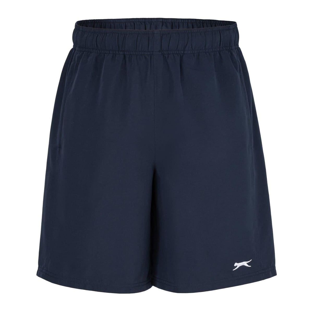 Navy - Front - Slazenger Mens Logo Shorts