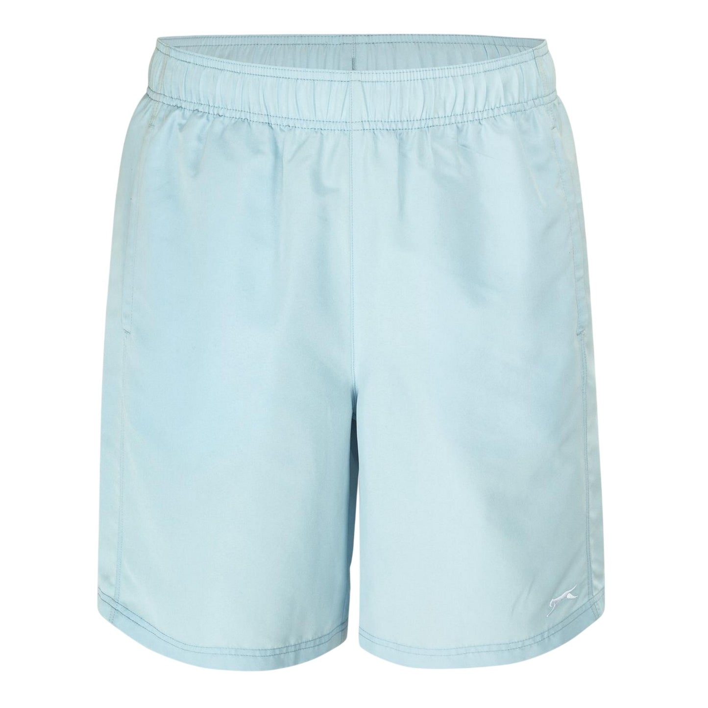 Light Blue - Front - Slazenger Mens Logo Shorts