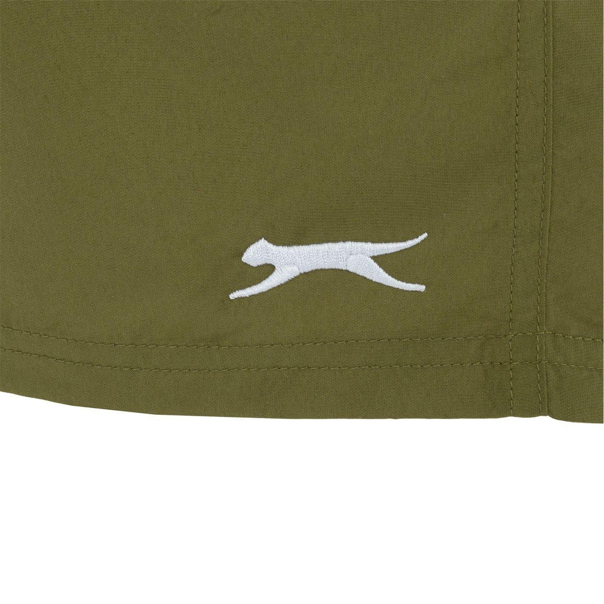 Khaki Green - Lifestyle - Slazenger Mens Logo Shorts