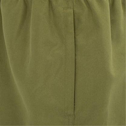 Khaki Green - Pack Shot - Slazenger Mens Logo Shorts