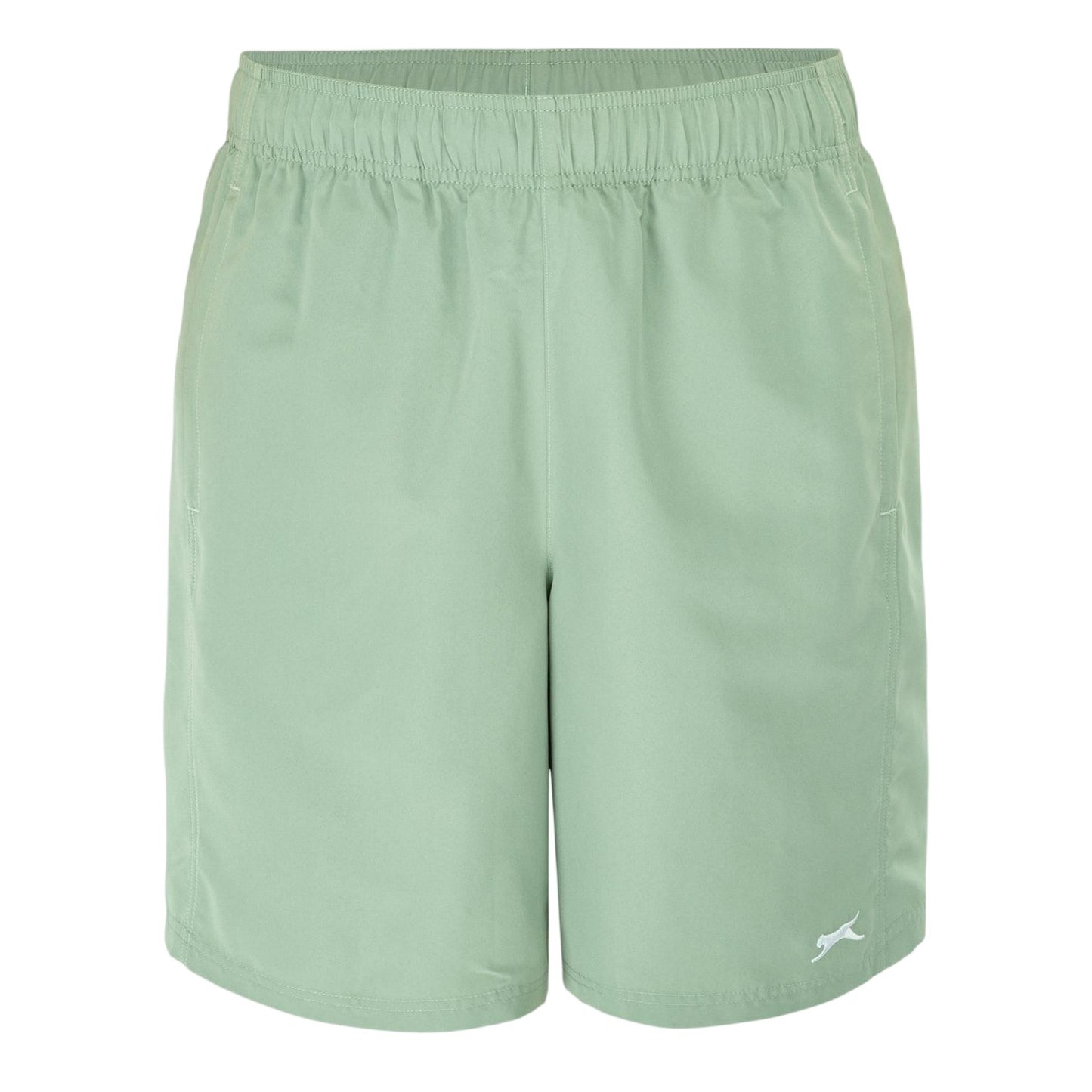 Light Green - Front - Slazenger Mens Logo Shorts