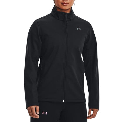 Black - Front - Under Armour Womens-Ladies Infrared Shield 2.0 Jacket