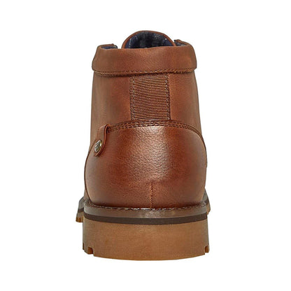 Tan - Back - Nicholas Deakins Mens Nevis Leather Chukka Boots