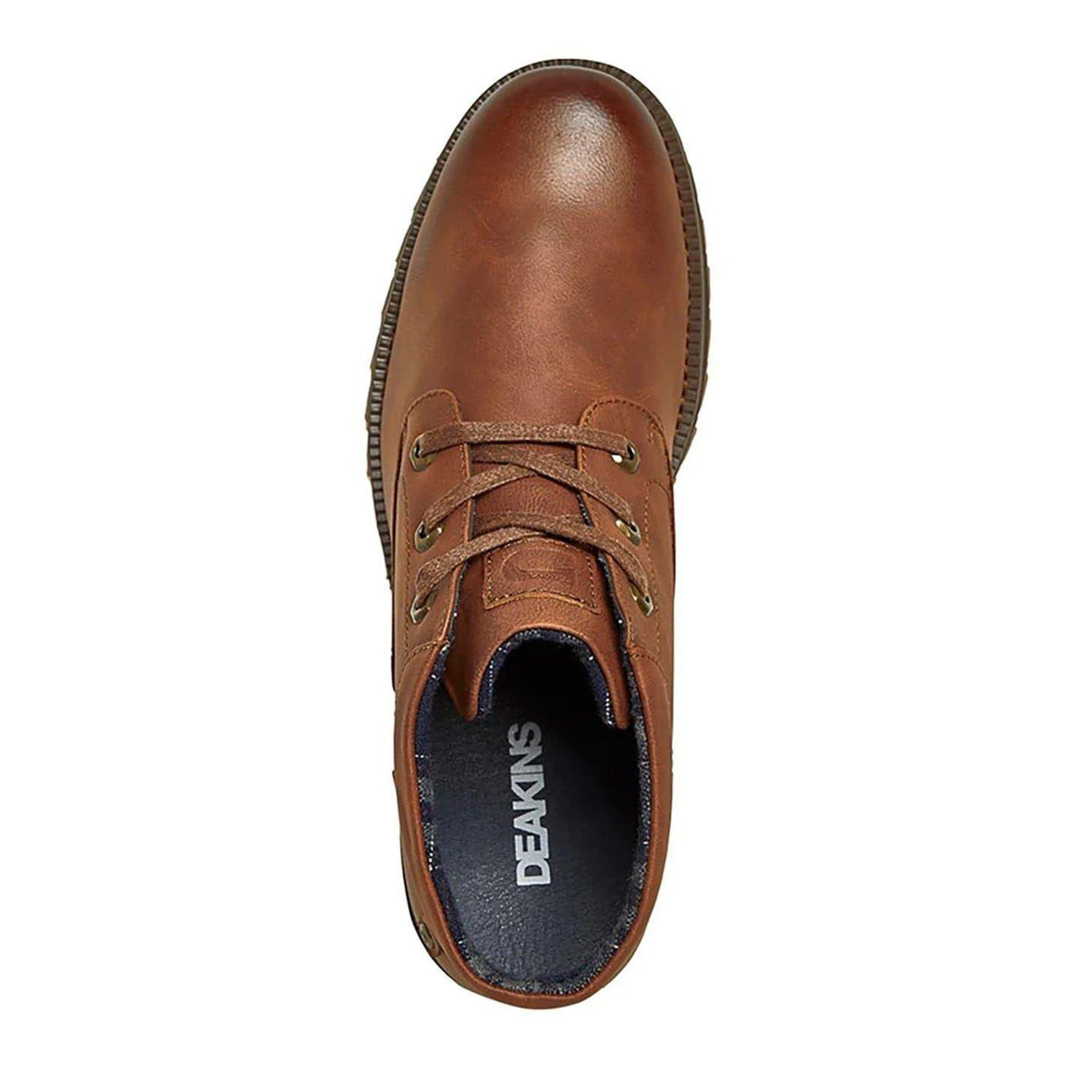 Tan - Side - Nicholas Deakins Mens Nevis Leather Chukka Boots
