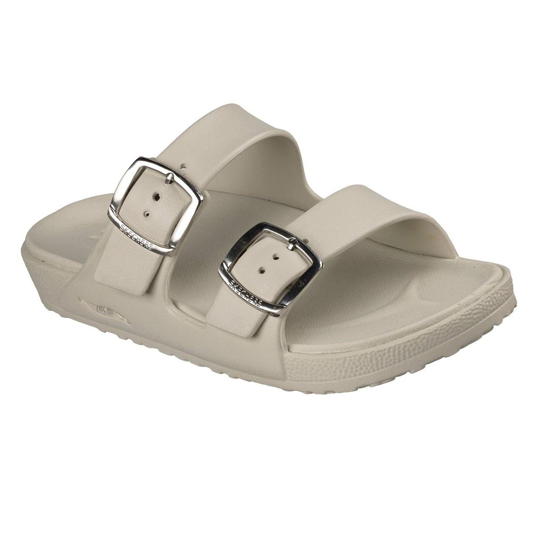 Natural - Lifestyle - Skechers Womens-Ladies Arch Fit Cali Breeze 2.0 Duo Flat Sandals