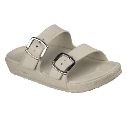 Natural - Lifestyle - Skechers Womens-Ladies Arch Fit Cali Breeze 2.0 Duo Flat Sandals