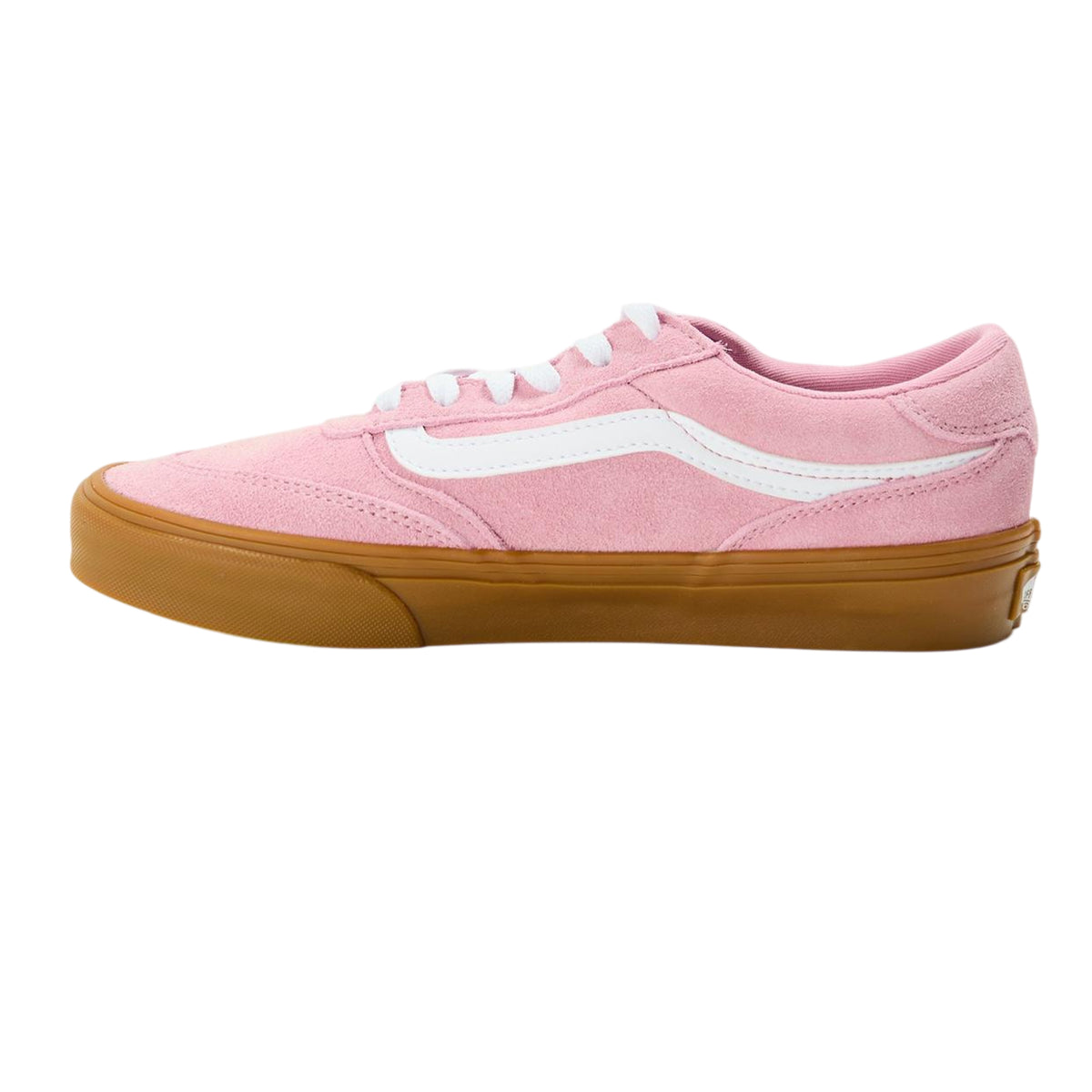 Dawn Pink - Back - Vans Womens-Ladies Brooklyn Suede Trim Shoes
