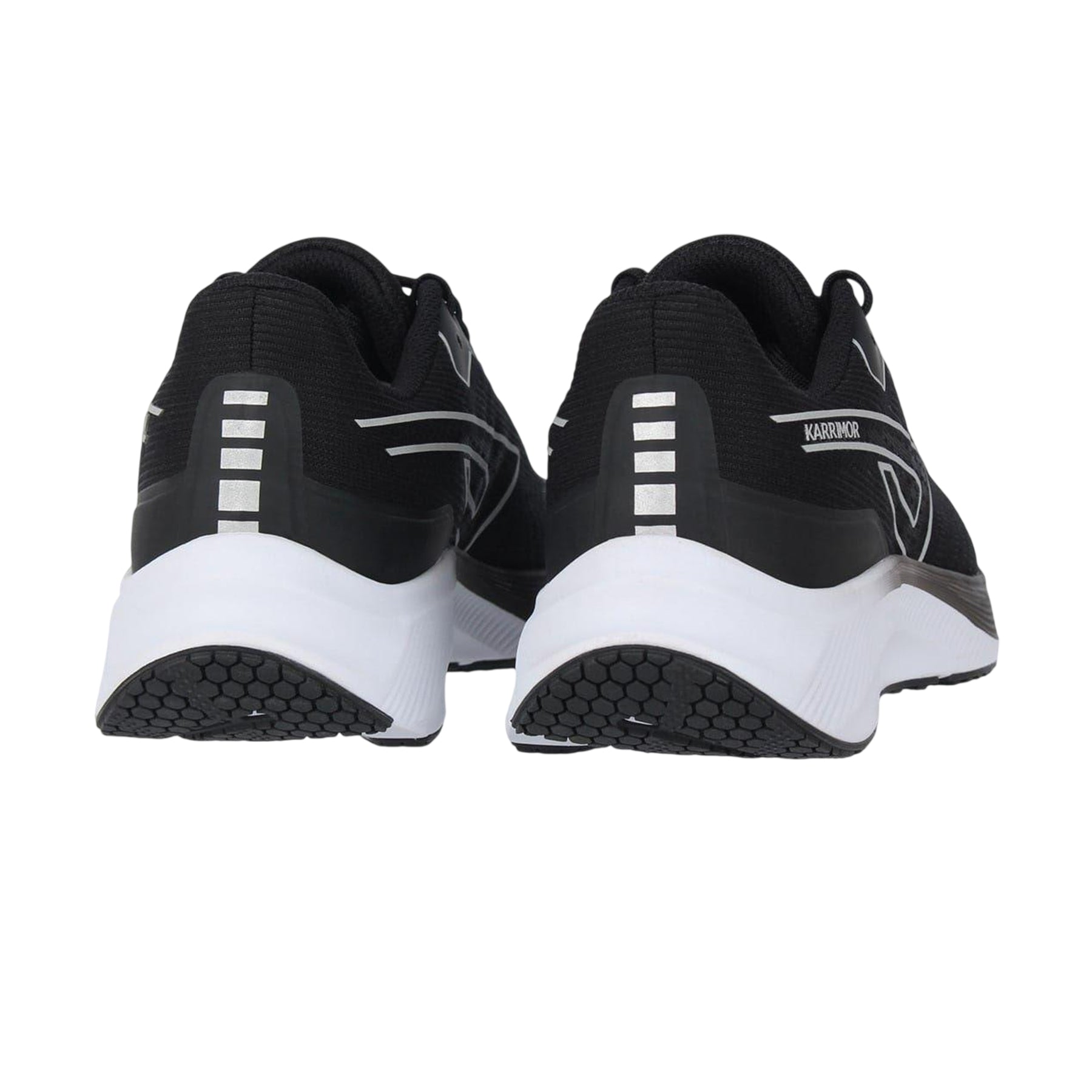 Black-White - Back - Karrimor Womens-Ladies Rapid 5 Road Trainers