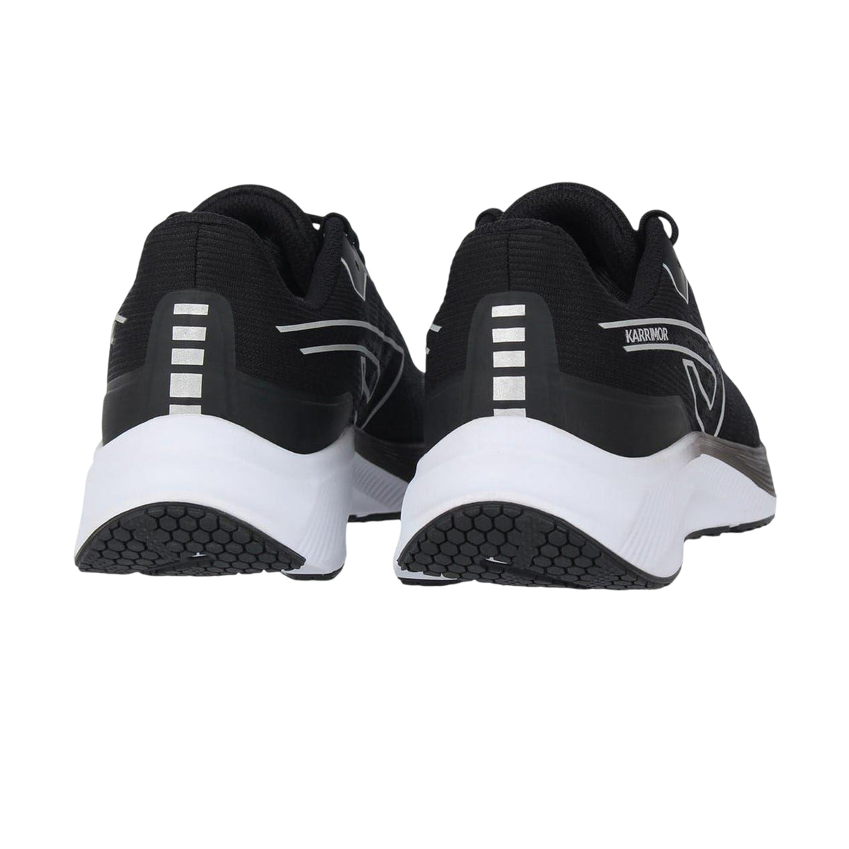 Black-White - Back - Karrimor Womens-Ladies Rapid 5 Road Trainers
