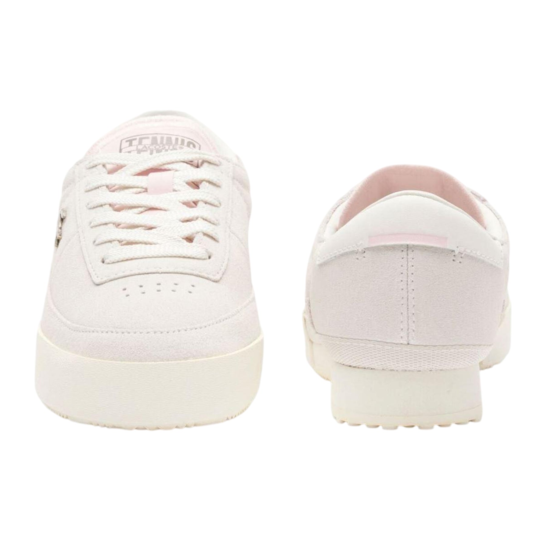 Off White - Lifestyle - Lacoste Womens-Ladies L003 Neo Suede Chunky Sole Trainers