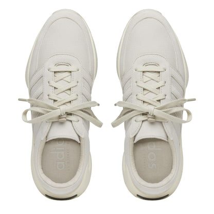 Sesame - Side - Adidas Womens-Ladies Textile Athletic Trainers