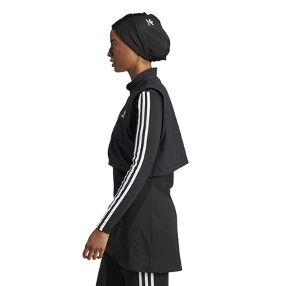 Black-White - Lifestyle - Adidas Womens-Ladies Adicolor Stripes T-Shirt Set
