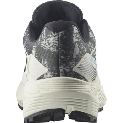 Vanilla-Black - Back - Salomon Womens-Ladies Flow Gravel GTX Trail Running Shoes