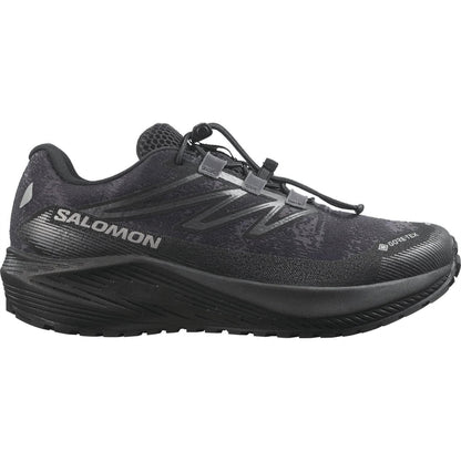 Black - Front - Salomon Womens-Ladies Flow Gravel GTX Trail Running Shoes