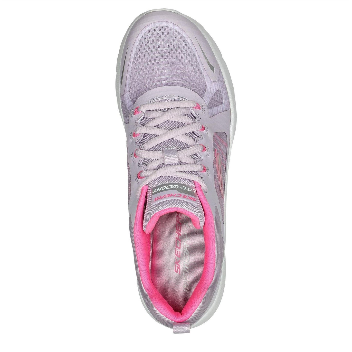 Lavender-Pink - Side - Skechers Womens-Ladies Dynamight 2.0 Trainers