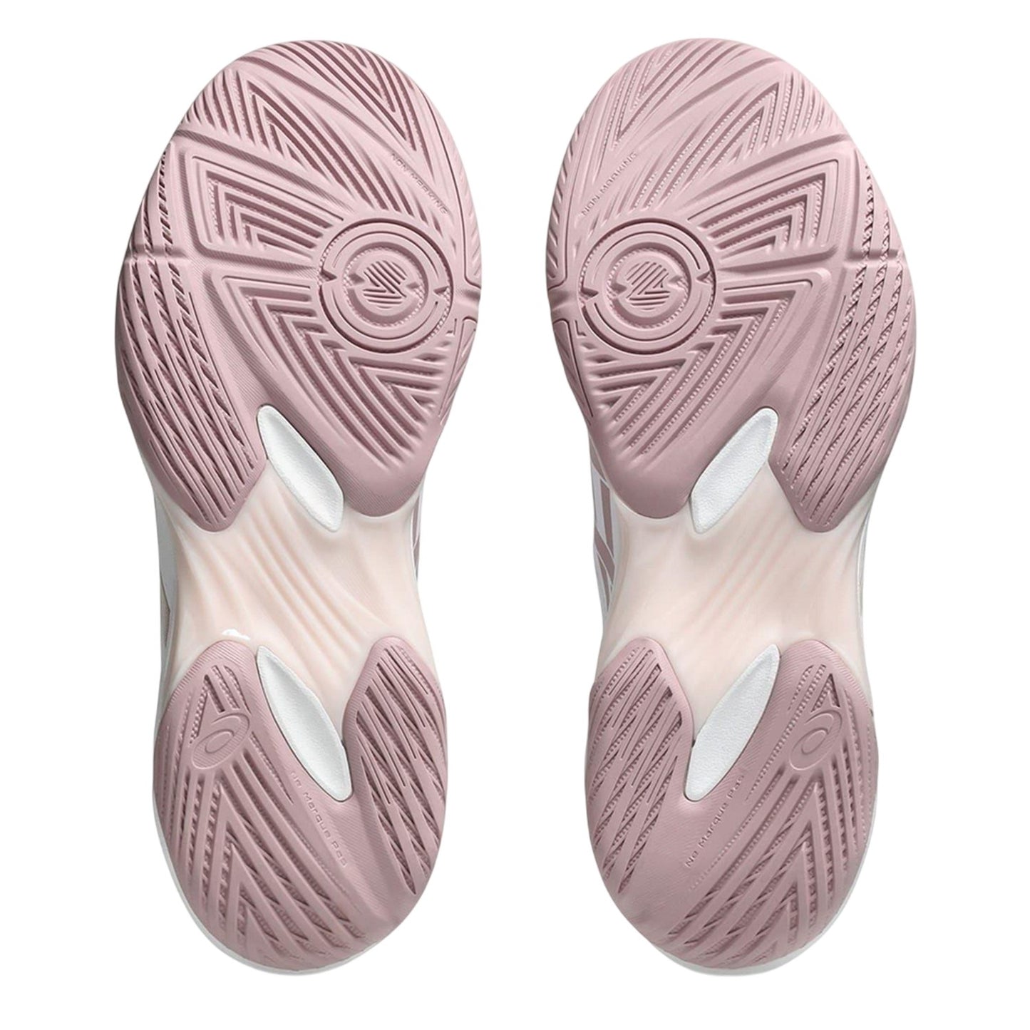 White-Pink - Lifestyle - Asics Womens-Ladies Rocket 12 Netball