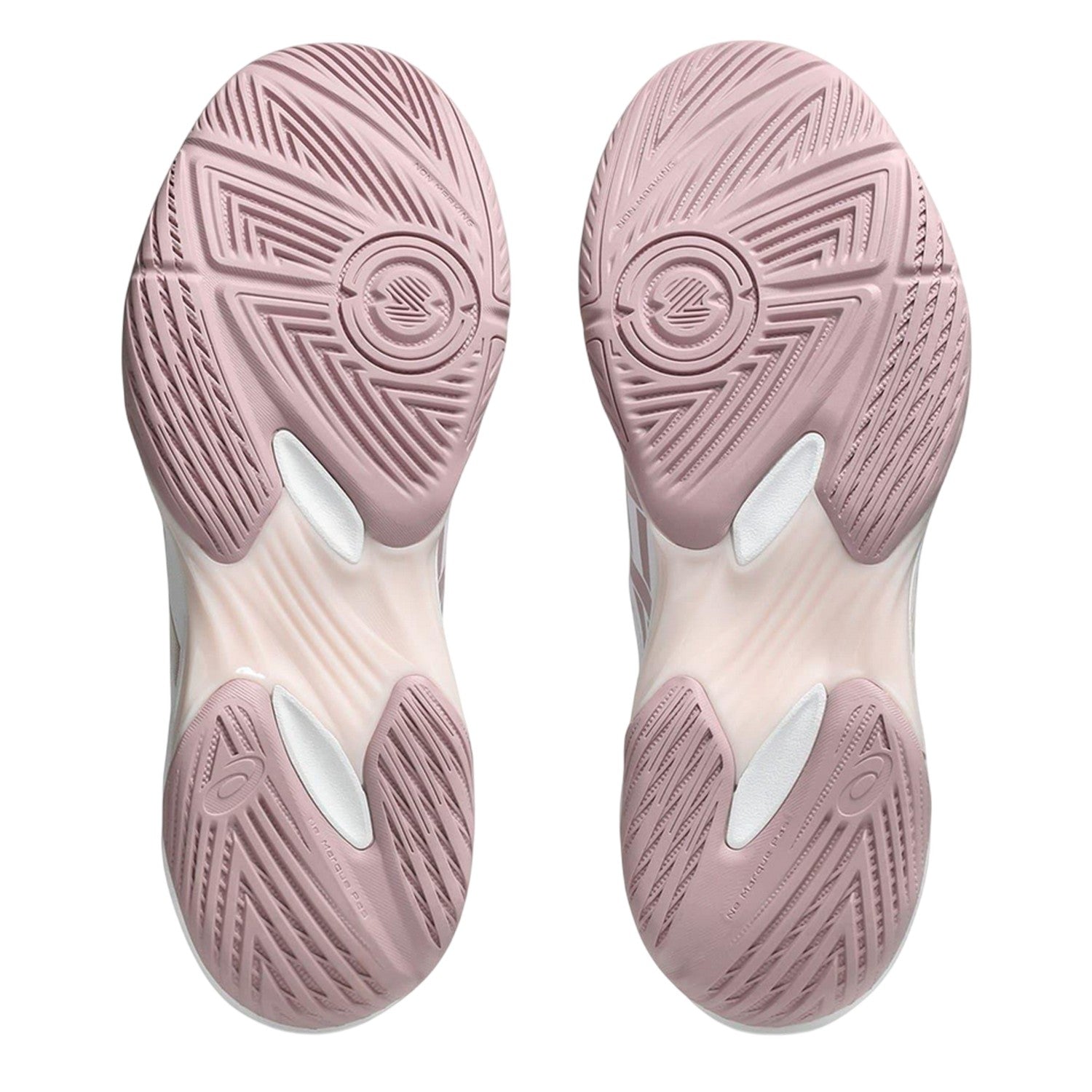 White-Pink - Lifestyle - Asics Womens-Ladies Rocket 12 Netball