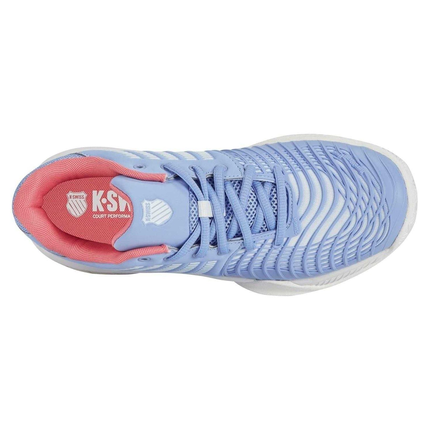 White-Strawberry - Side - K-Swiss Womens-Ladies Express Light 3 Tennis Shoes