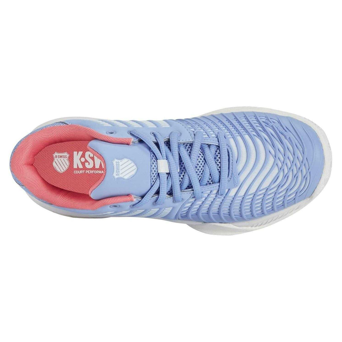 White-Strawberry - Side - K-Swiss Womens-Ladies Express Light 3 Tennis Shoes