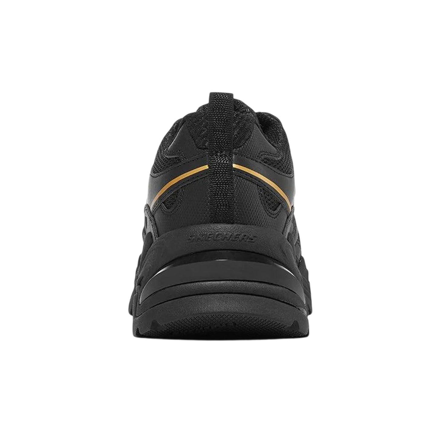 Black - Back - Skechers Womens-Ladies Staminav2 Trainers
