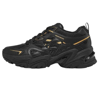 Black - Side - Skechers Womens-Ladies Staminav2 Trainers