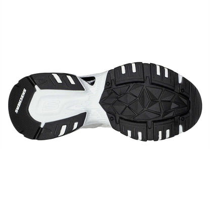 White-Black - Back - Skechers Womens-Ladies Staminav2 Trainers
