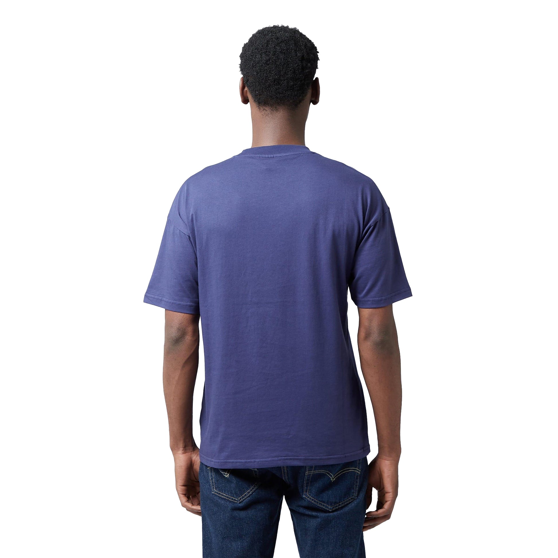 Navy - Back - Umbro Mens Gio Goi Warm Up Jersey