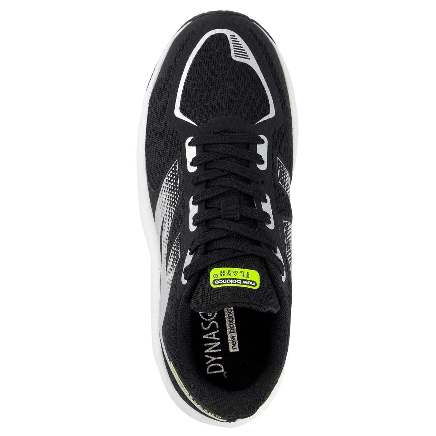 Black - Side - New Balance Childrens-Kids Flash V7 Trainers