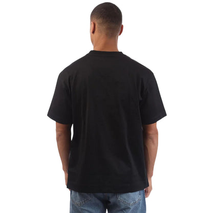 Black - Back - Boss Mens Tames 10 Monogram Oversized T-Shirt