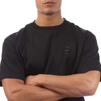 Black - Lifestyle - Boss Mens Tames 10 Monogram Oversized T-Shirt