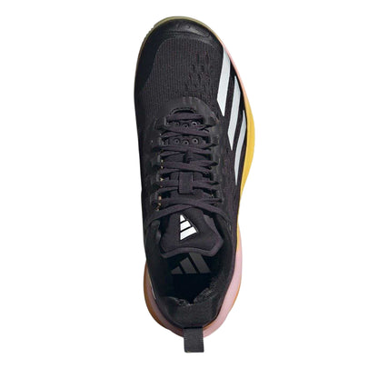 Black-Metallic - Lifestyle - Adidas Womens-Ladies Adizero Cybersonic Clay Tennis Shoes